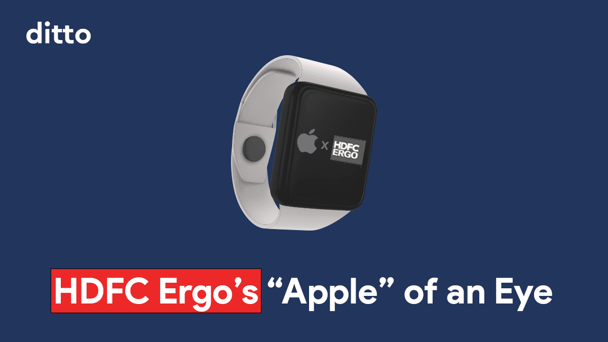 HDFC Ergo’s “Apple” of an Eye!