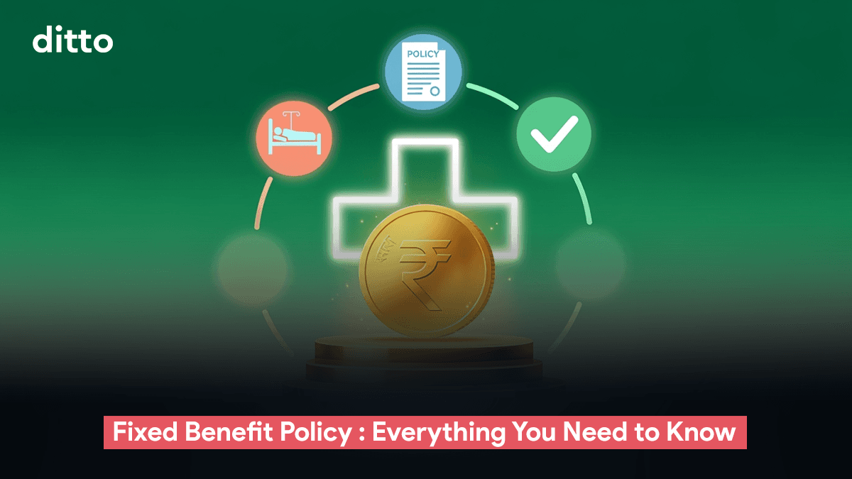 What is Fixed Benefit Policy in Health Insurance?