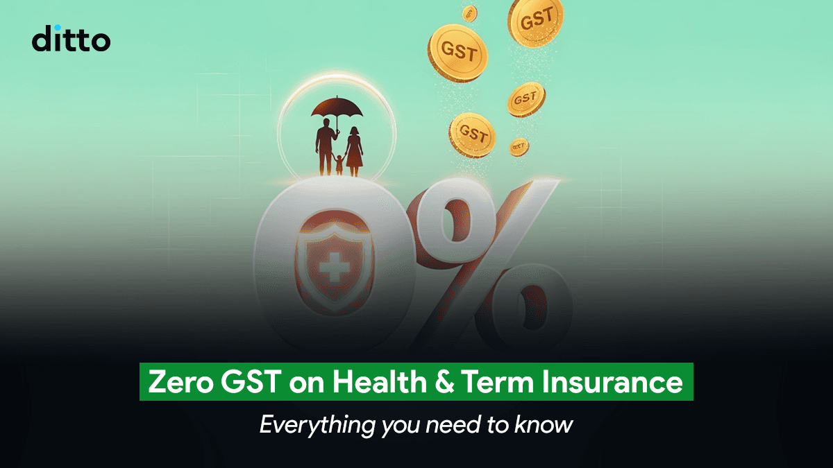 Zero GST on Health & Term Insurance: Everything you need to know
