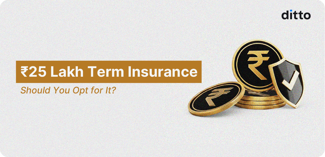 Best Term Insurance Plan for ₹25 Lakh in India