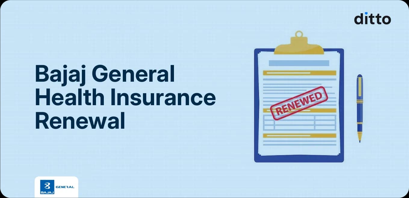 Bajaj General Health Insurance Renewal