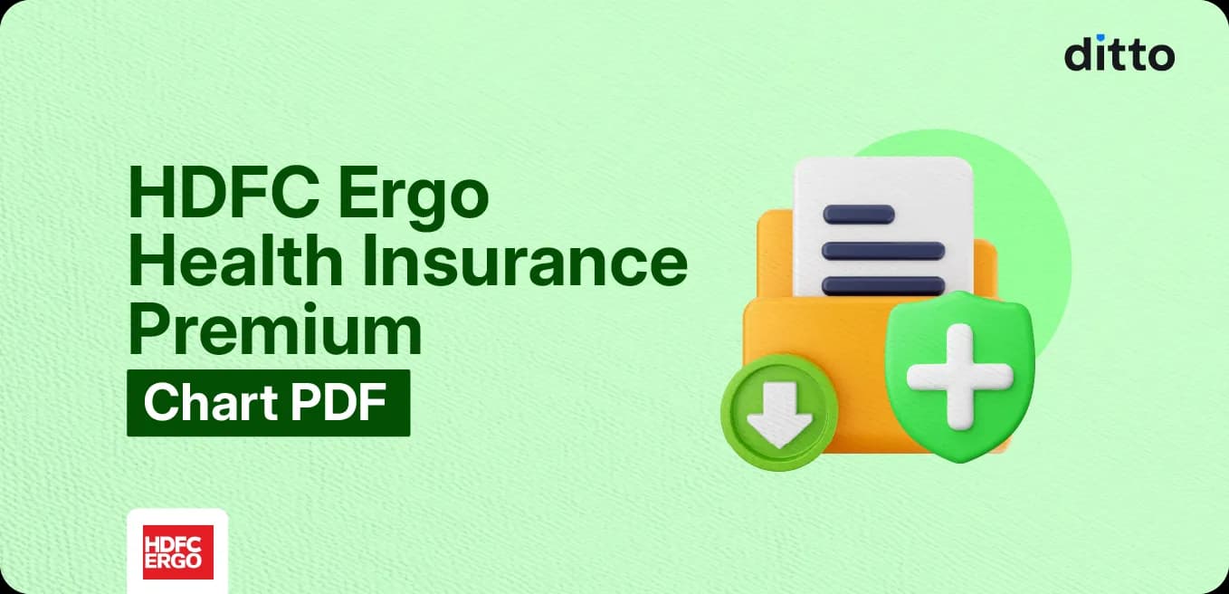 HDFC Ergo Health Insurance Premium Chart