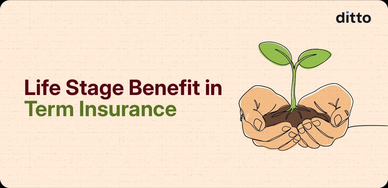 Life Stage Benefit Rider in Term Insurance