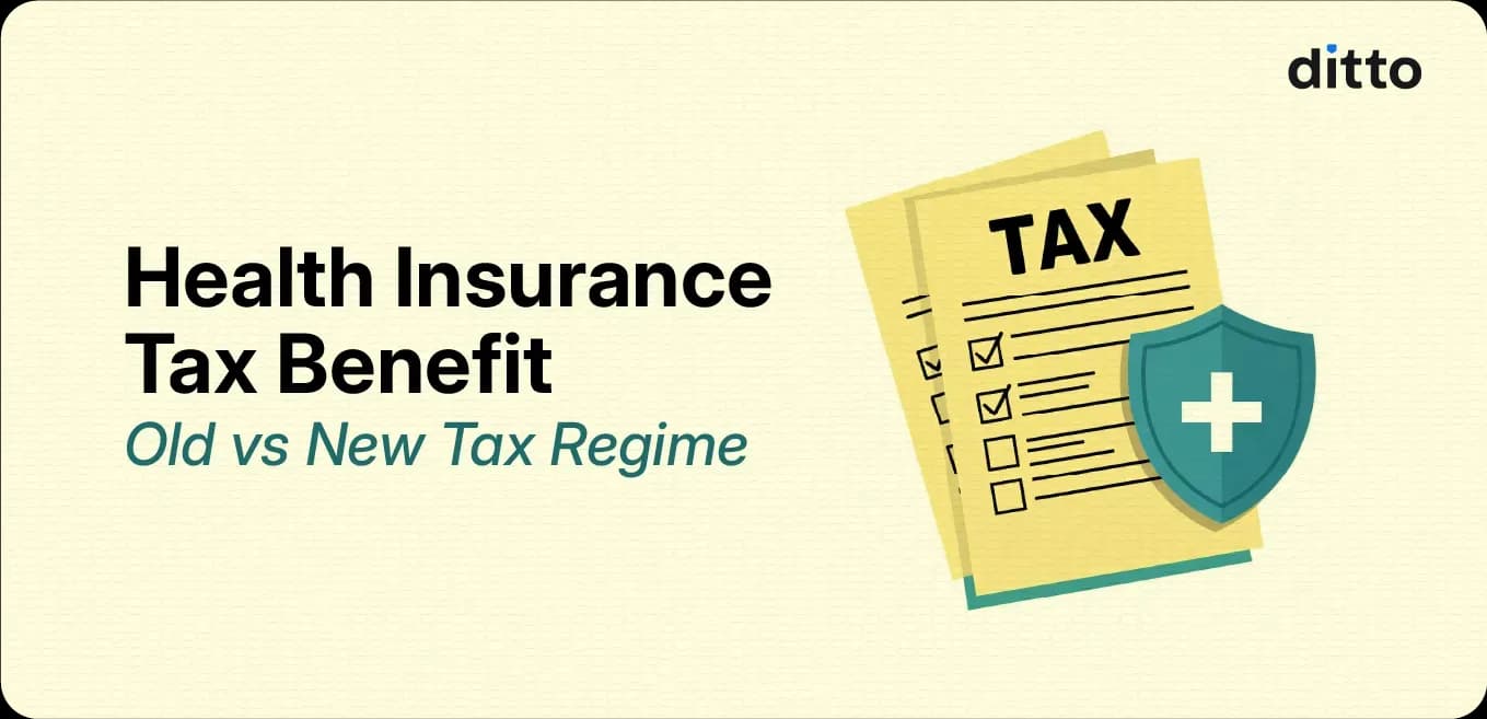 Health Insurance Tax Benefit in Old vs New Tax Regime