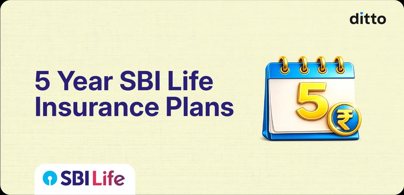 5 Year SBI Life Insurance Plans