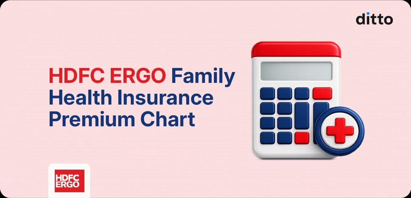 HDFC ERGO Family Health Insurance Premium Chart