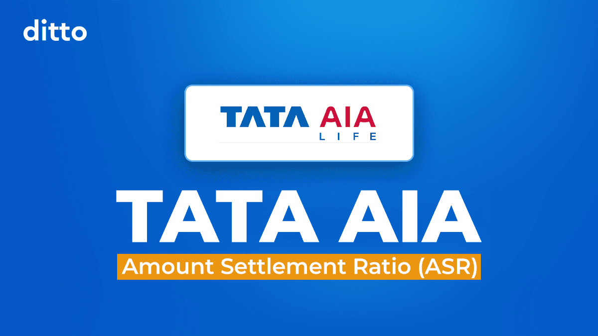 Tata AIA Amount Settlement Ratio (ASR) Overview