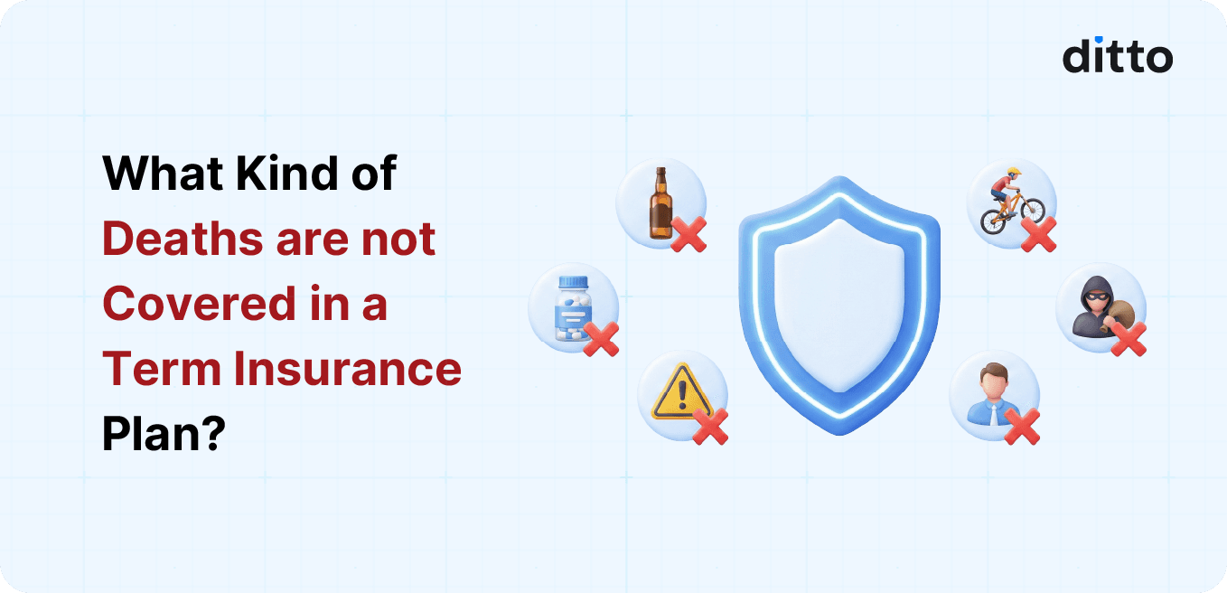 What Kind of Deaths are Not Covered in a Term Insurance Plan?
