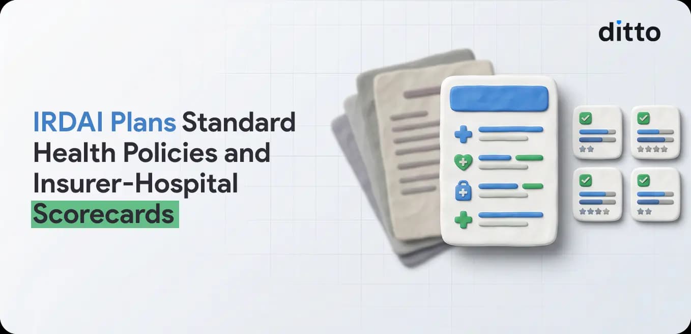 IRDAI Plans Standard Health Policies and Insurer-Hospital Scorecards