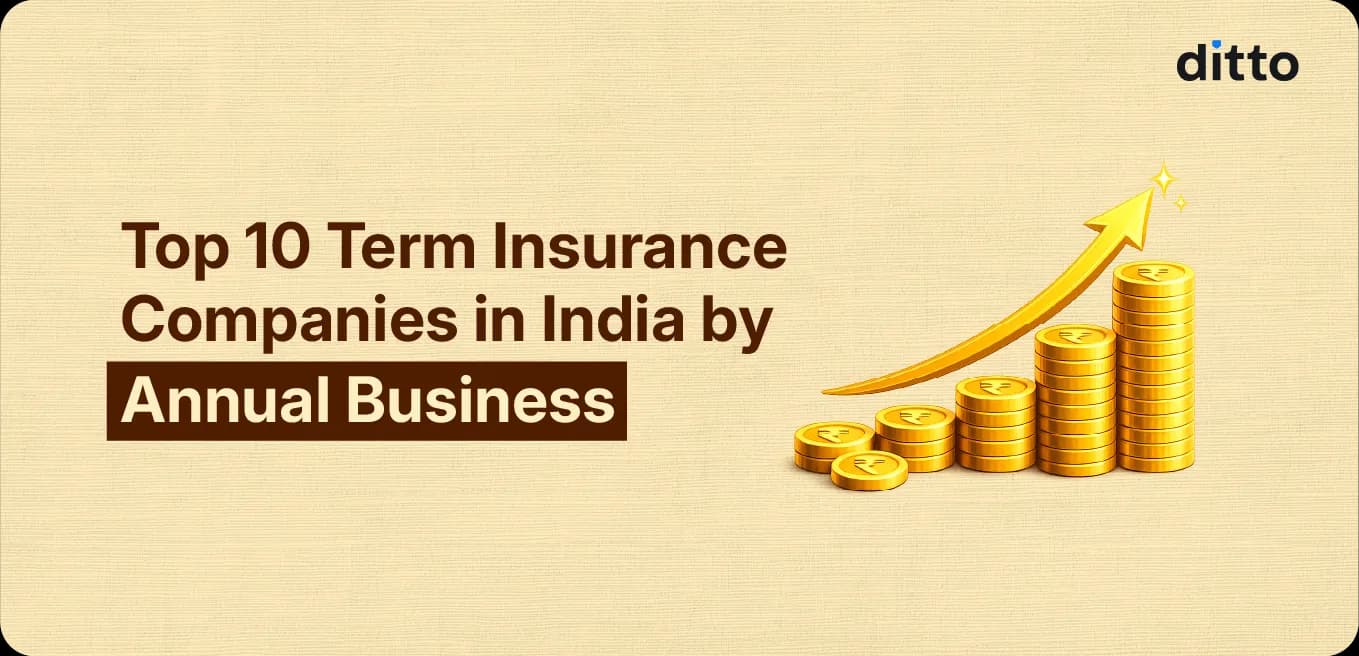 Top 10 Term Insurance Companies in India by Annual Business
